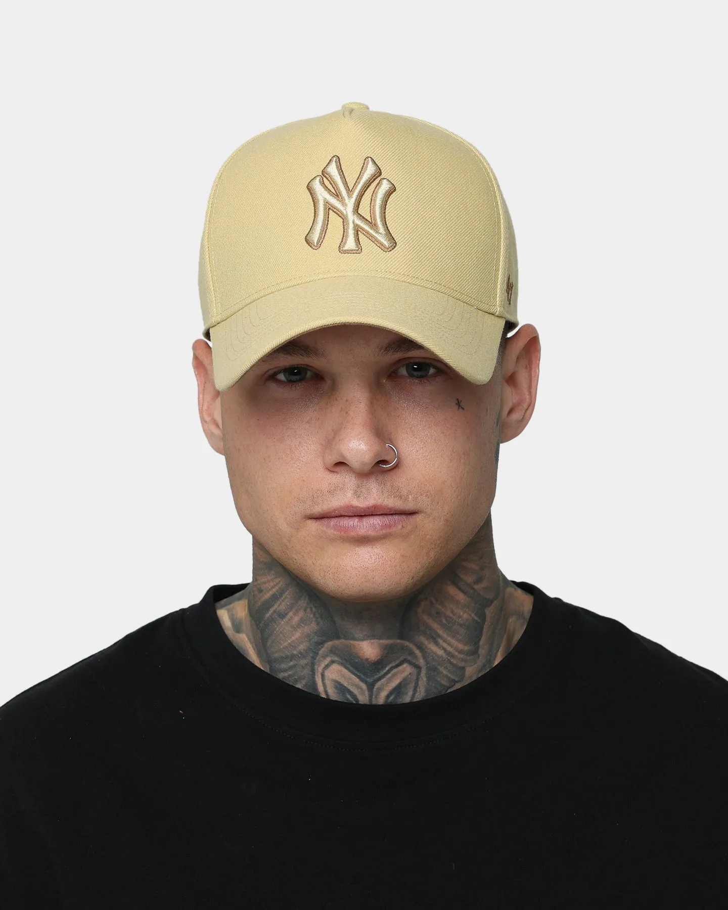 47 Brand New York Yankees 'Caramel Popcorn' MVP DT Snapback Light Gold/Camel