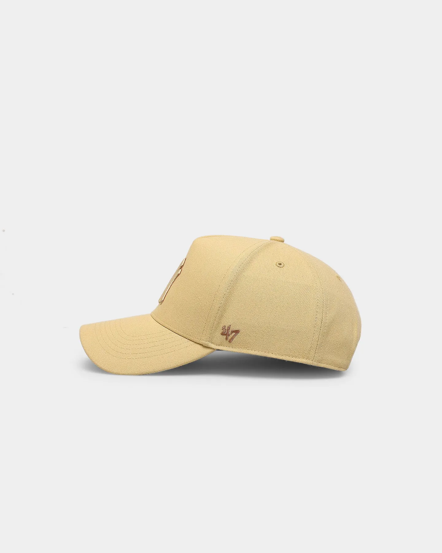 47 Brand New York Yankees 'Caramel Popcorn' MVP DT Snapback Light Gold/Camel