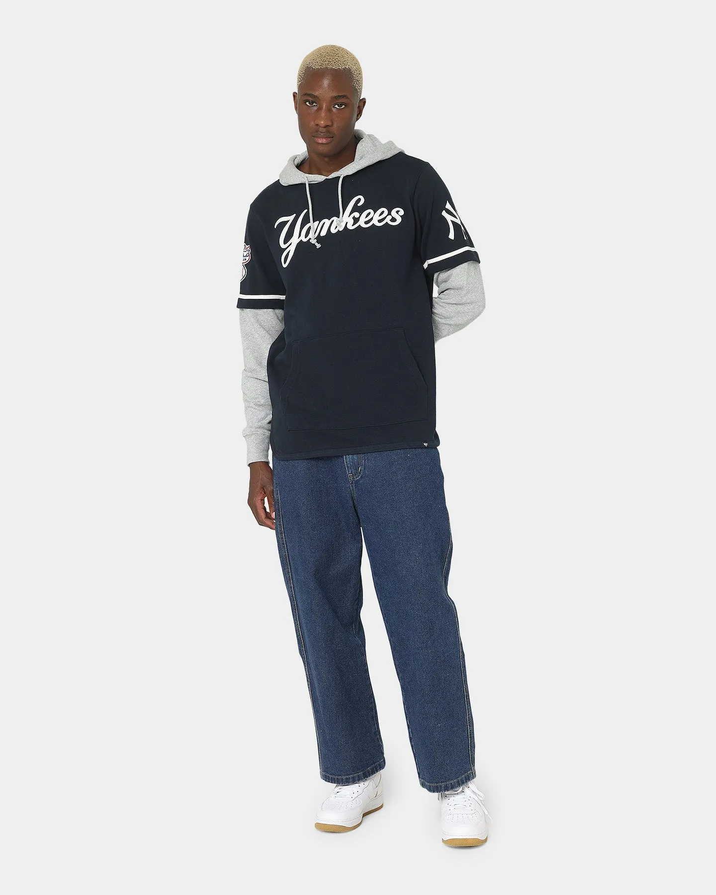 47 Brand New York Yankees Shortstop Hoodie Fall Navy