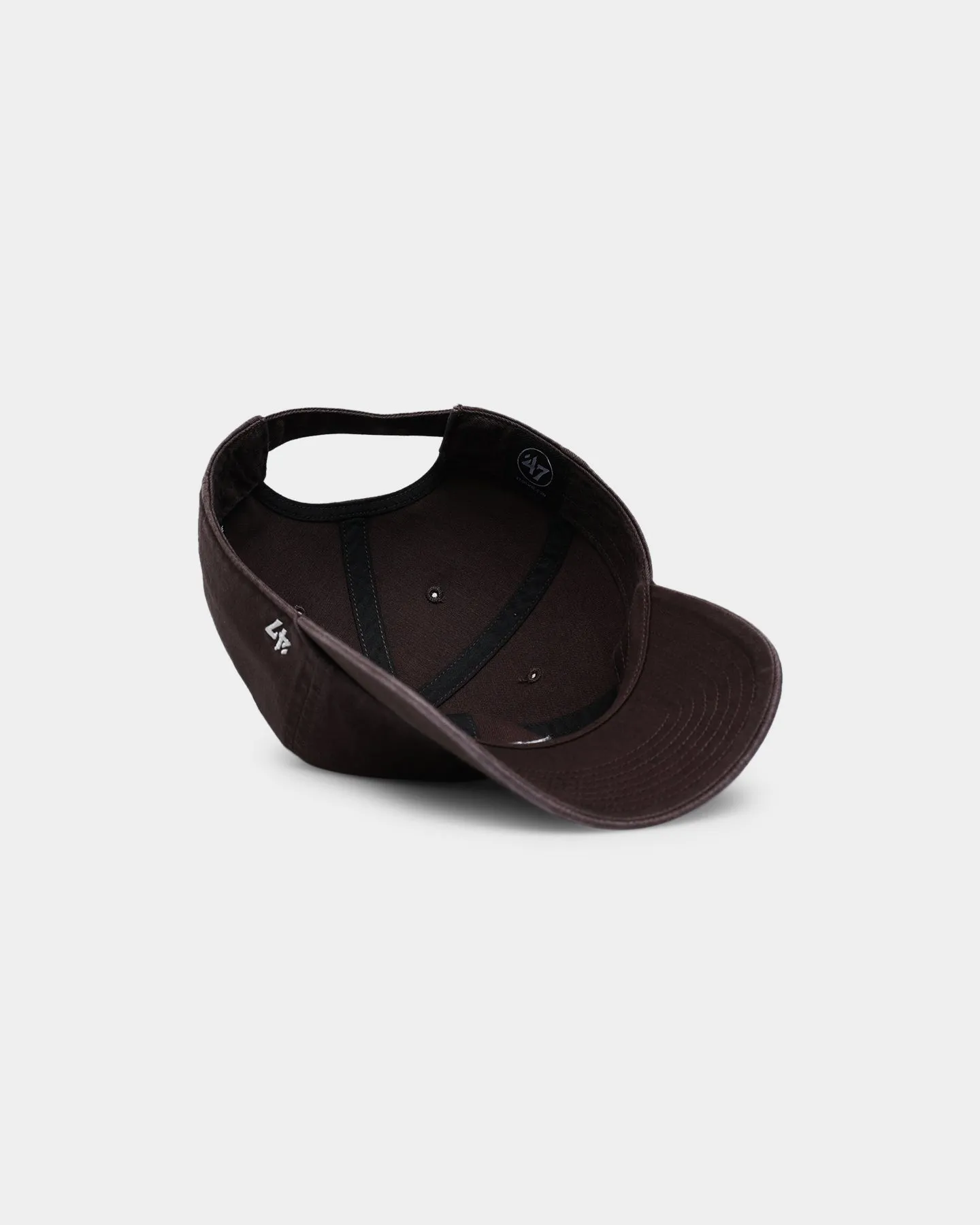 47 Brand San Jose Sharks Clean Up Strapback Brown