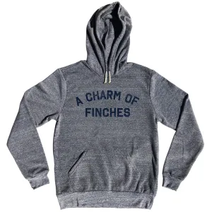 A Charm Of Finches Tri-Blend Hoodie