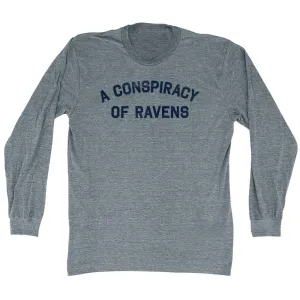 A Conspiracy Of Ravens Adult Tri-Blend Long Sleeve T-shirt