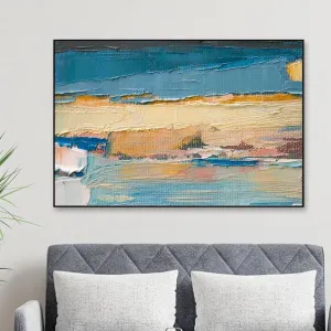 Abstract contemporary Framed Wall Art | 36 x 24 inches