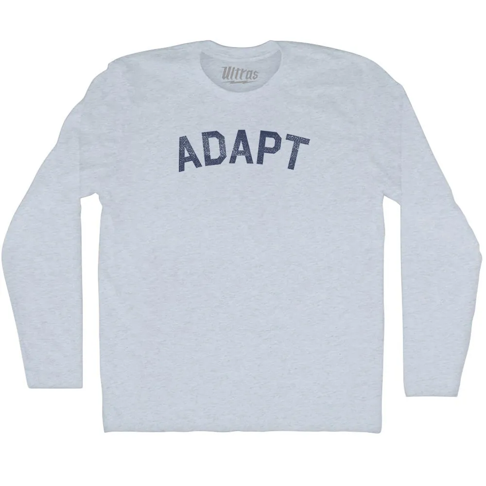 Adapt Adult Tri-Blend Long Sleeve T-shirt