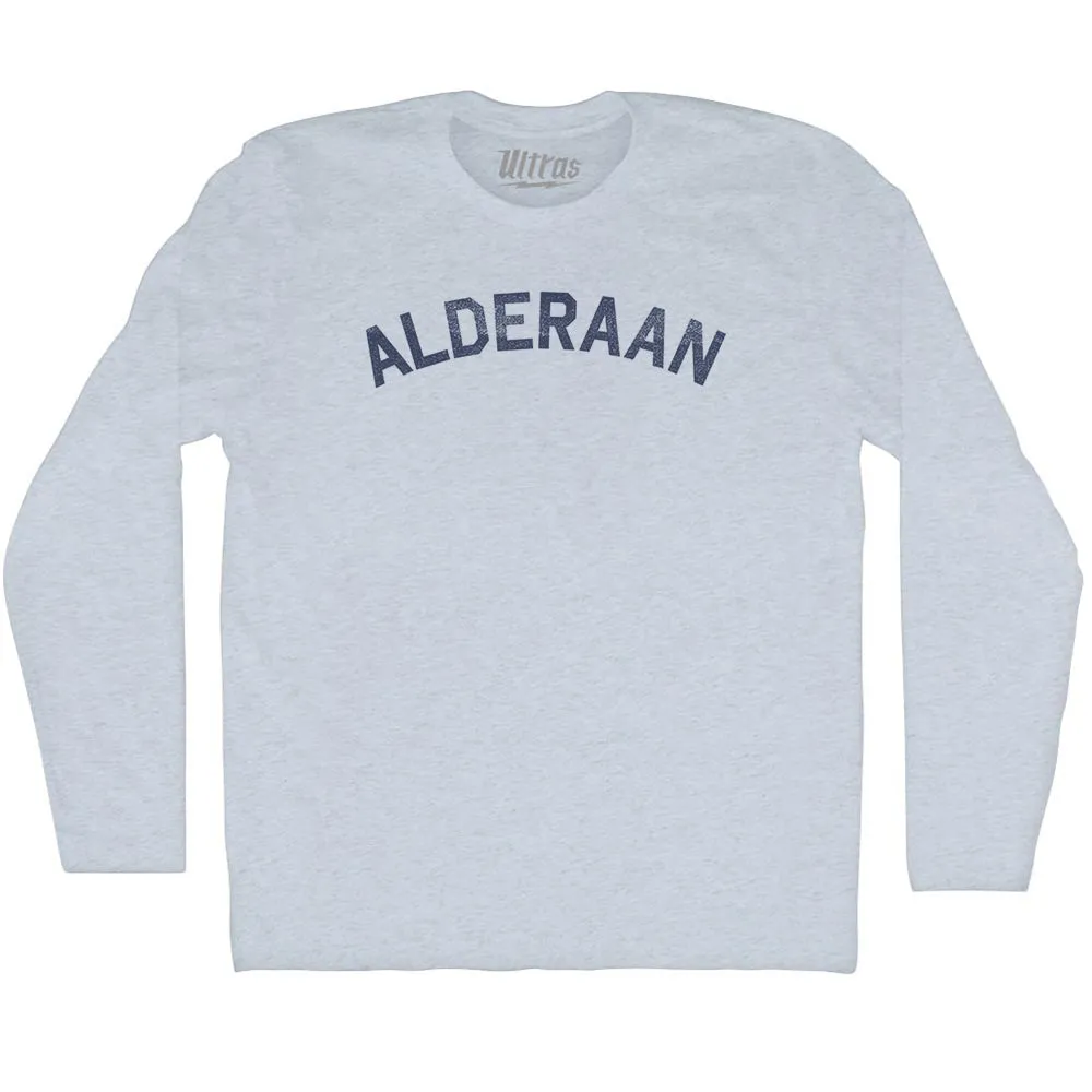 Alderaan Adult Tri-Blend Long Sleeve T-shirt