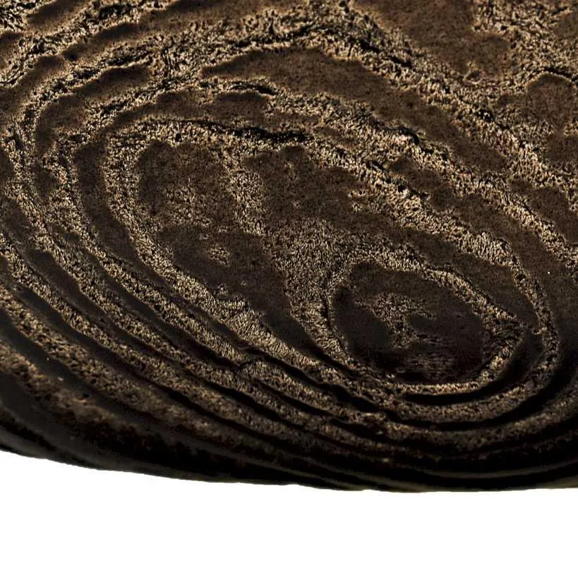 Aluminum Decor Bowl – Black & Gold, Elegant Luxury Home Décor
