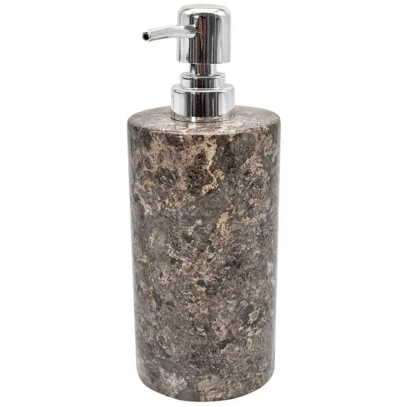 Bathroom Soap Dispenser Marble Dark Grey – Stylish and Durable
