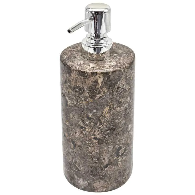 Bathroom Soap Dispenser Marble Dark Grey – Stylish and Durable