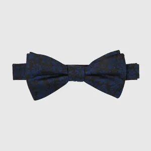 Blue Black BOW TIE