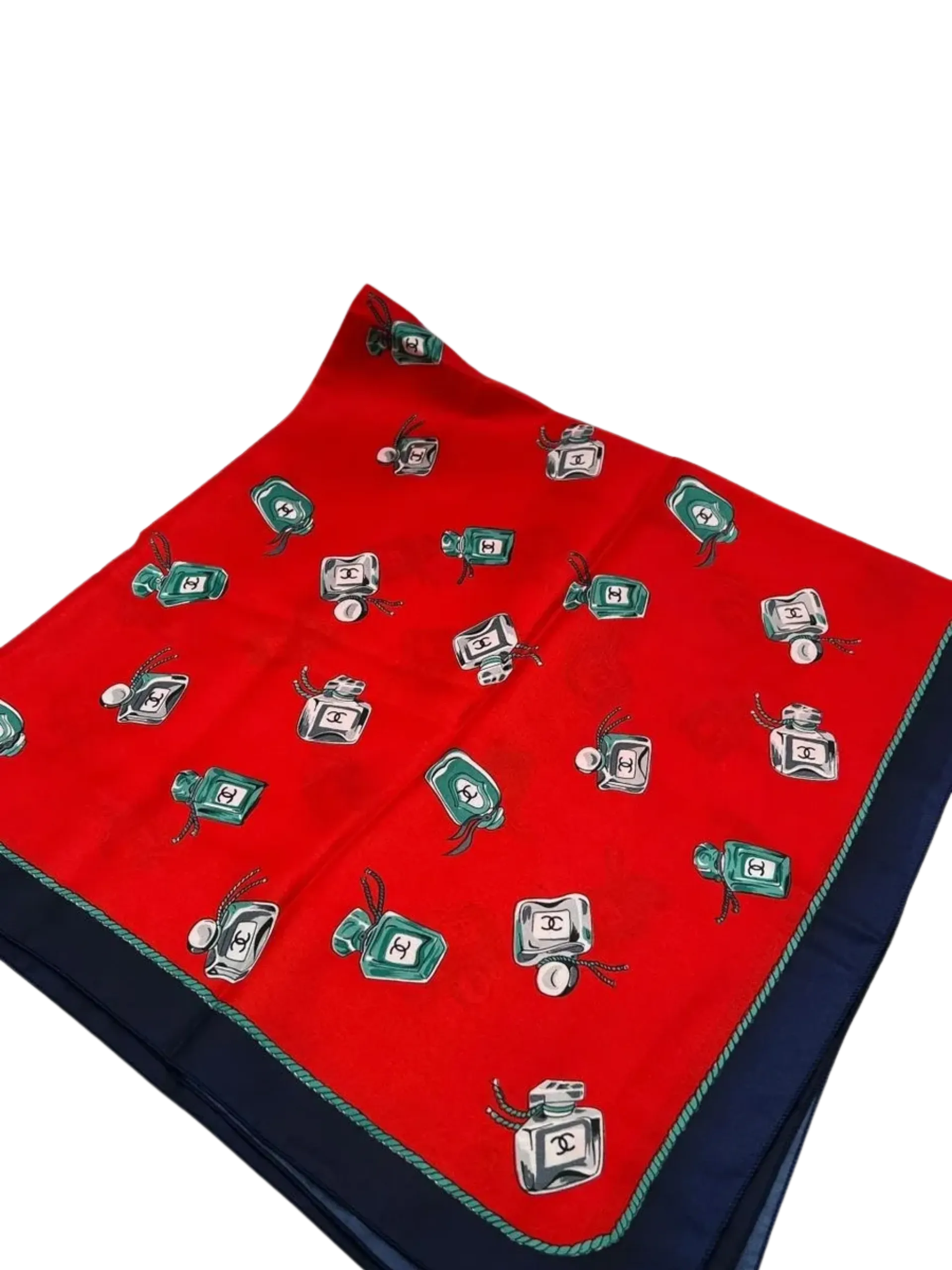 Chanel Perfume Bottle Scarf