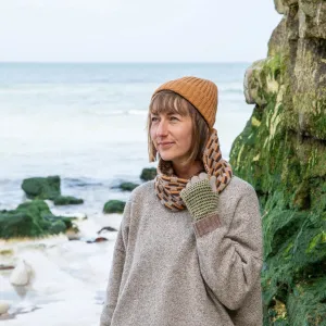 Cowl Scarf - Mustard