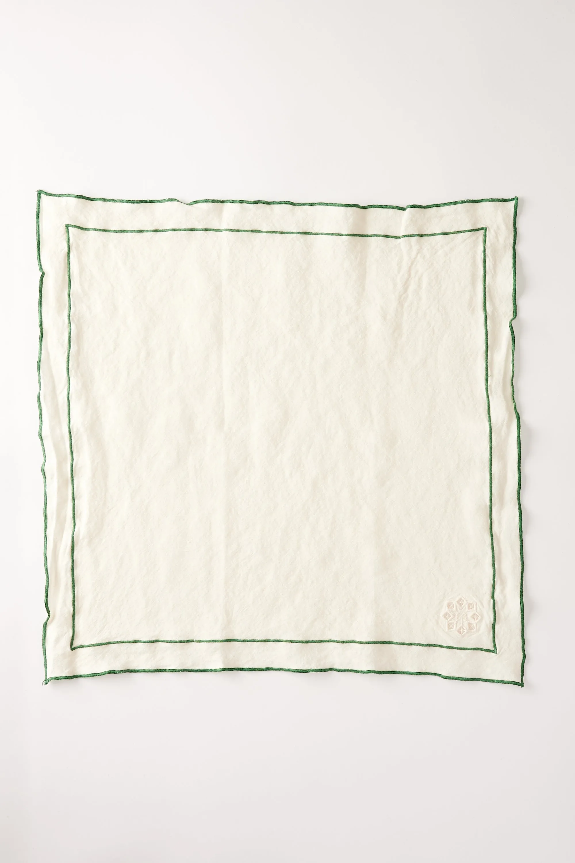 Day For Night Napkins Cream/Clover