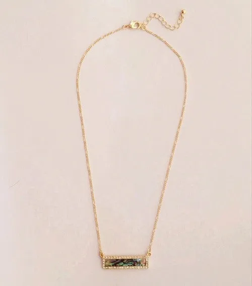 Delicate Bar Necklace