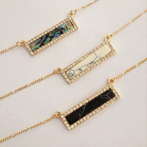Delicate Bar Necklace