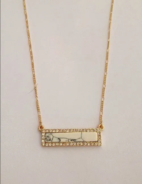 Delicate Bar Necklace