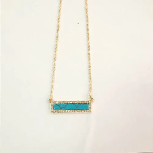 Delicate Bar Necklace