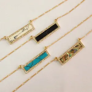 Delicate Bar Necklace