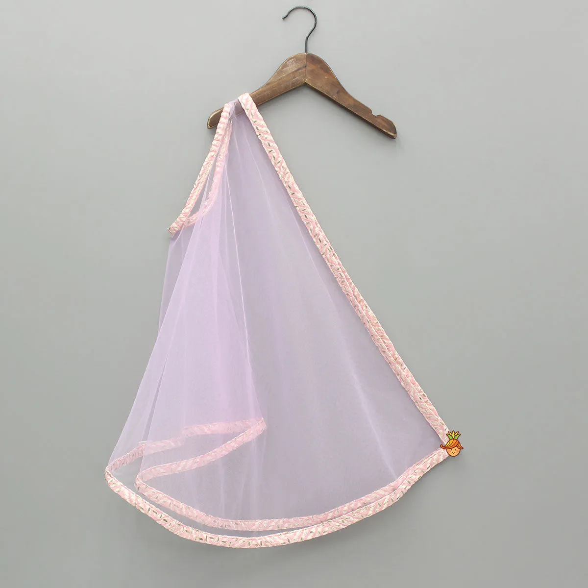 Embroidered Crop Top With Lehenga And Stylish Dupatta