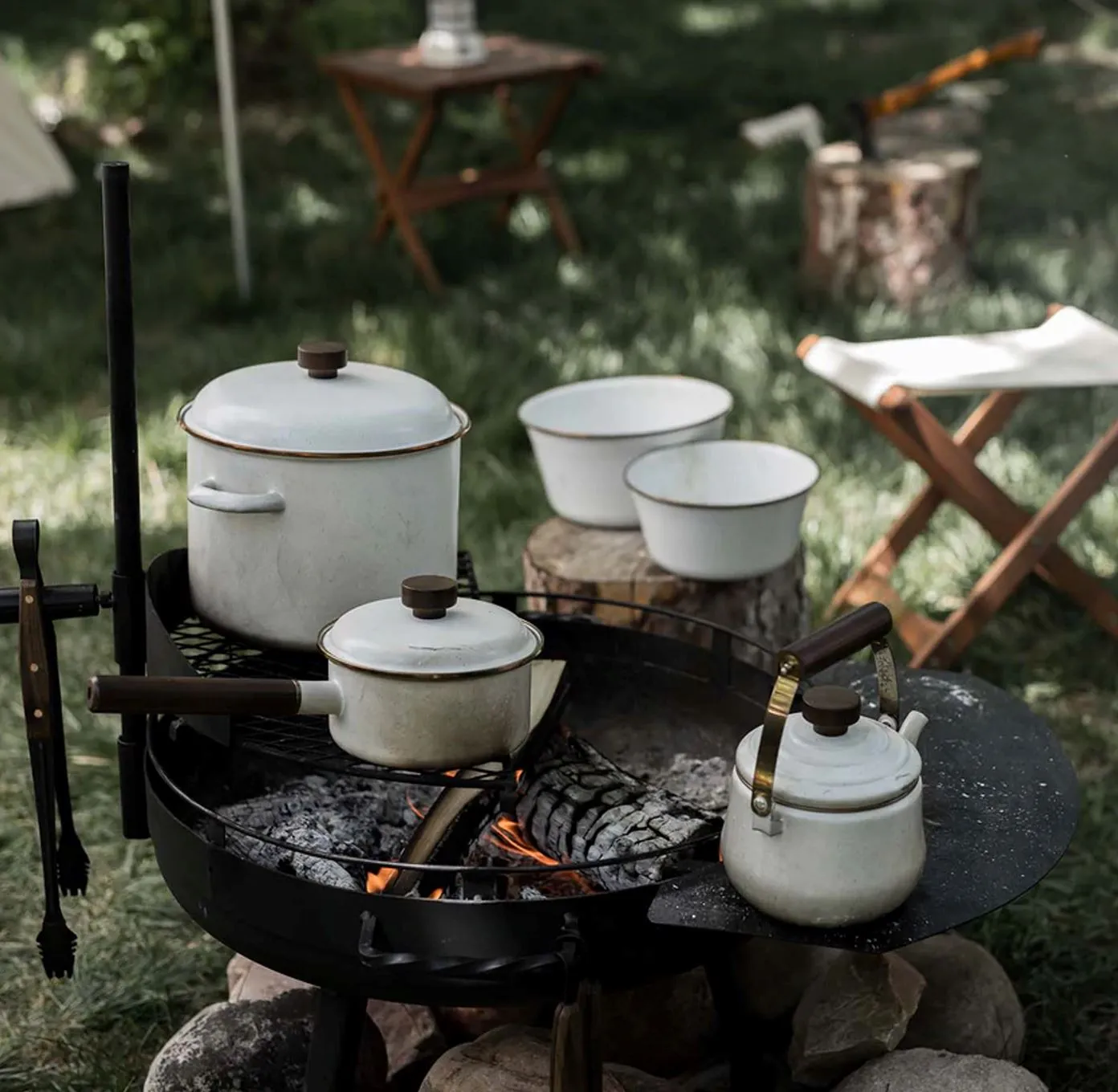 Enamel Saucepan