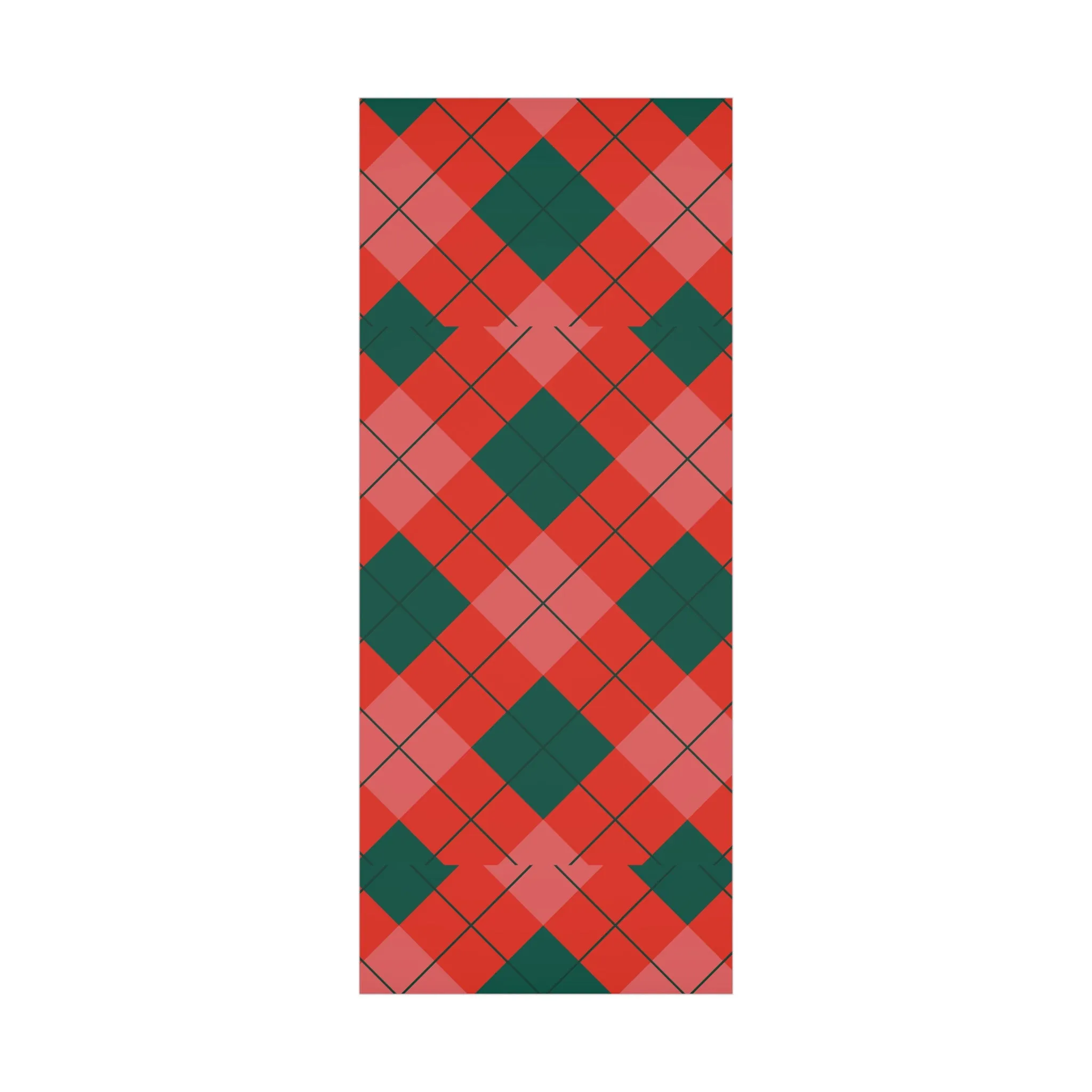 Festive Wrapping Paper Set - Holiday Gift Wrap, Christmas Wrapping Paper, Plaid Design, Eco-Friendly Packaging, Seasonal Celebrations