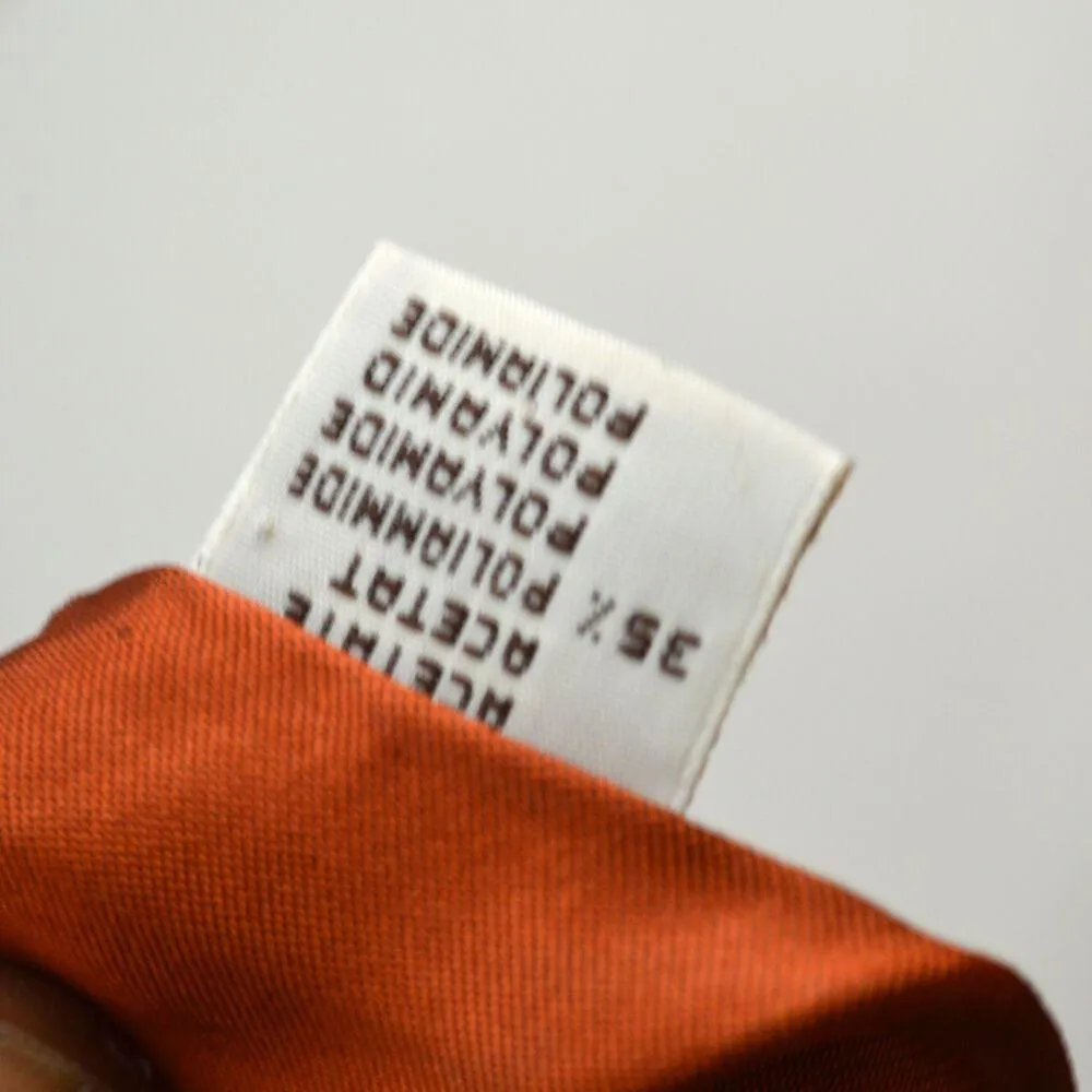 Glossy Orange Tie