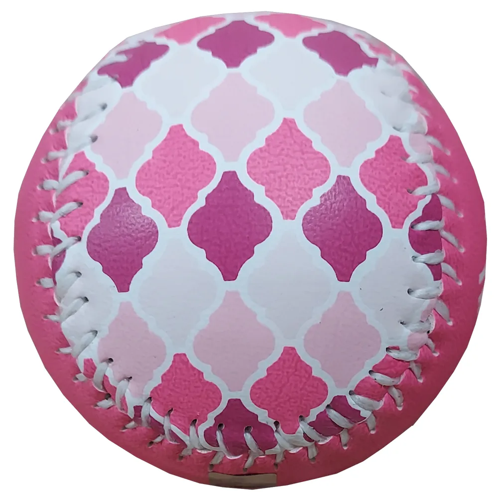 Indianapolis Indians Pink Argyle Baseball