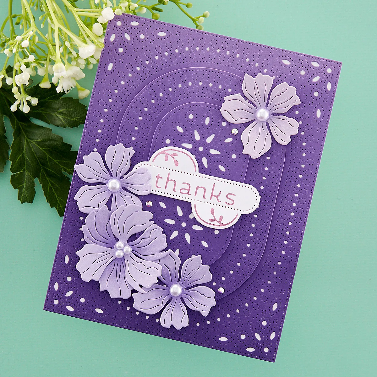 Infinity Punch & Pierce Plate Etched Dies from the Stylish Ovals Collection