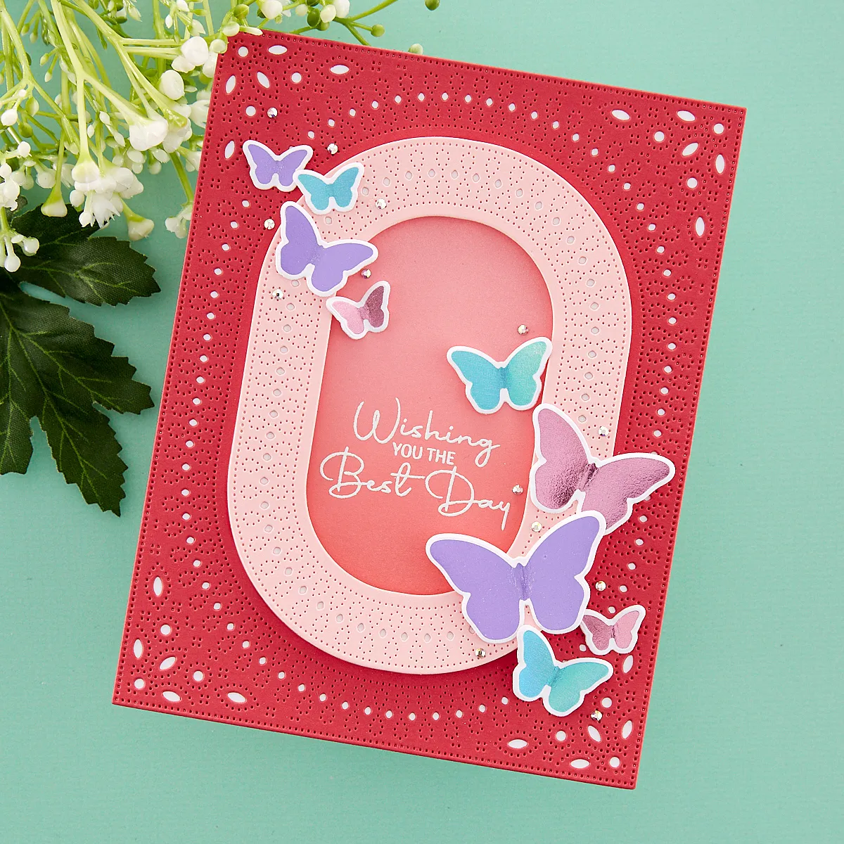 Infinity Punch & Pierce Plate Etched Dies from the Stylish Ovals Collection