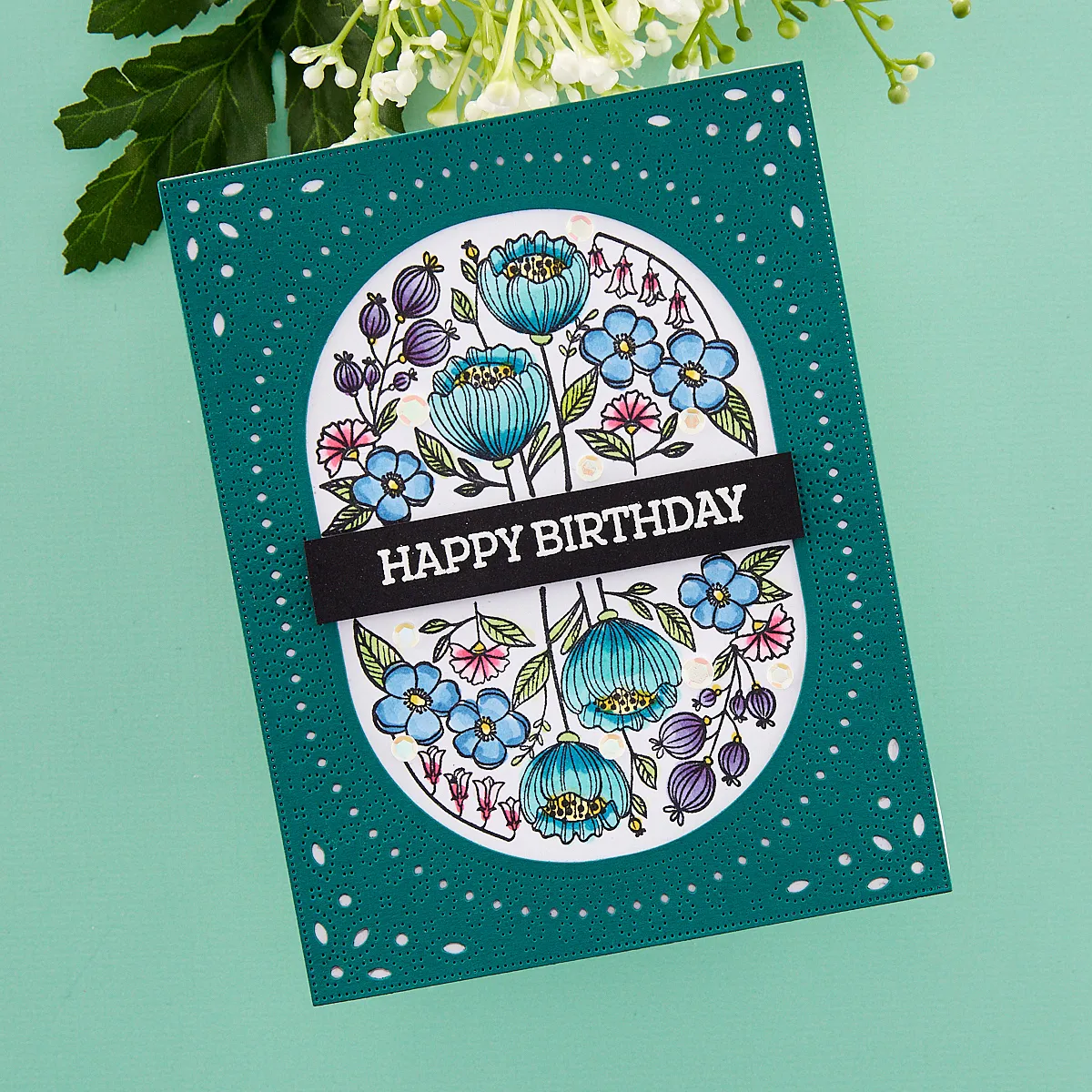 Infinity Punch & Pierce Plate Etched Dies from the Stylish Ovals Collection