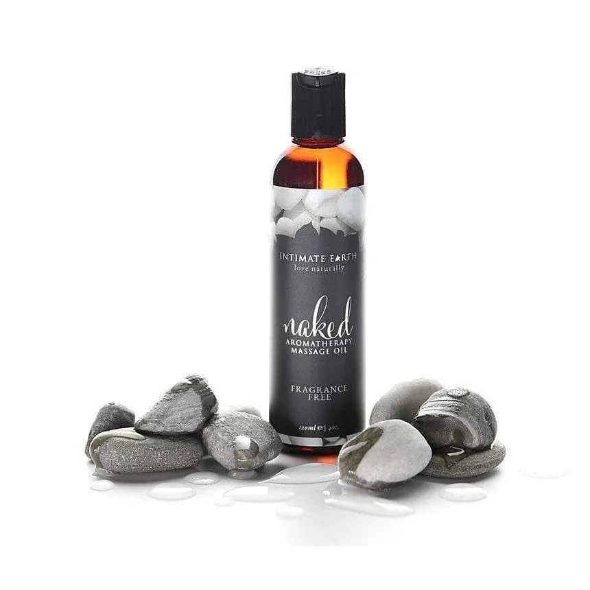 Intimate Earth Naked Unscented Organic Nourishing Massage Oil