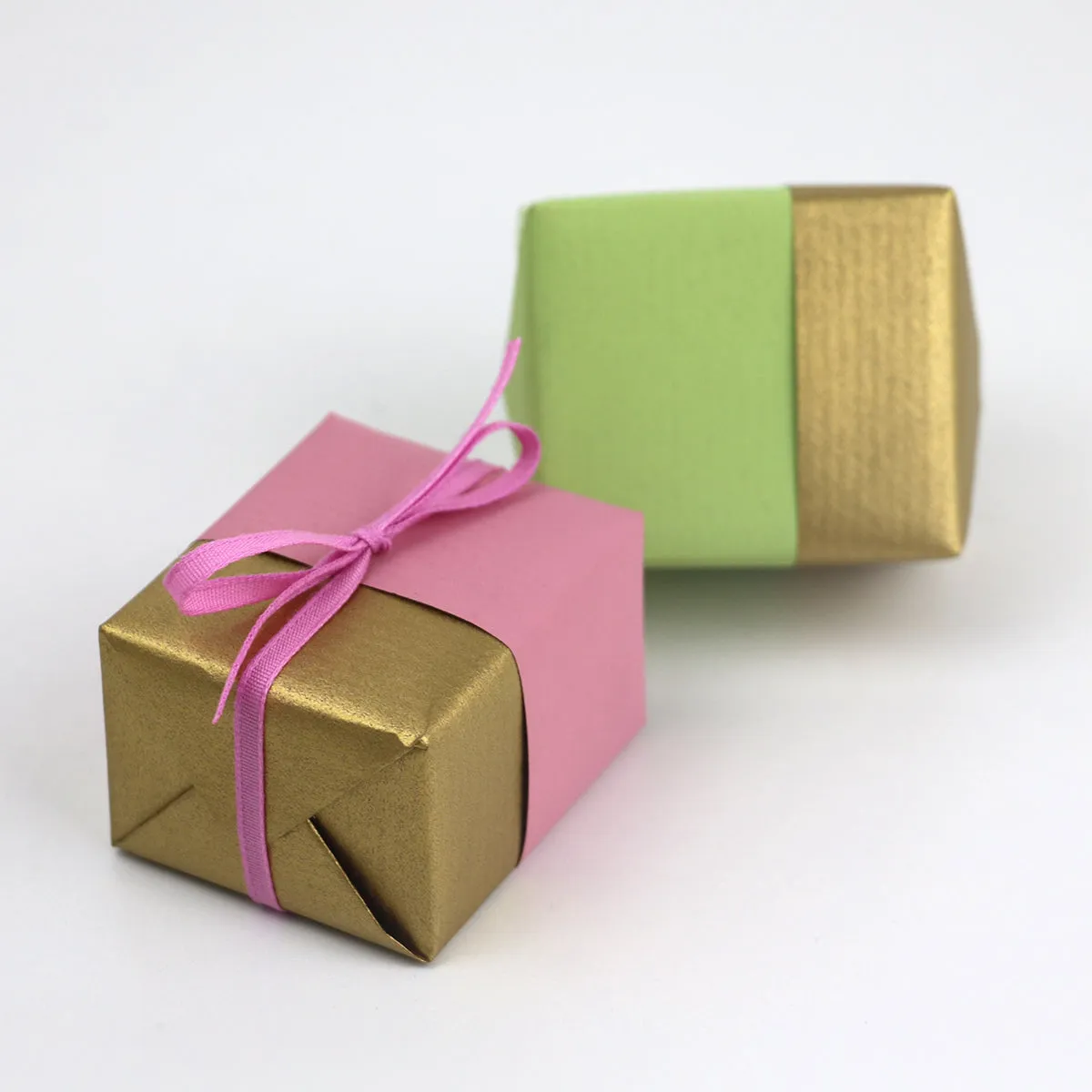 Kraft Colours Double-sided Counter Roll - Pink/Gold