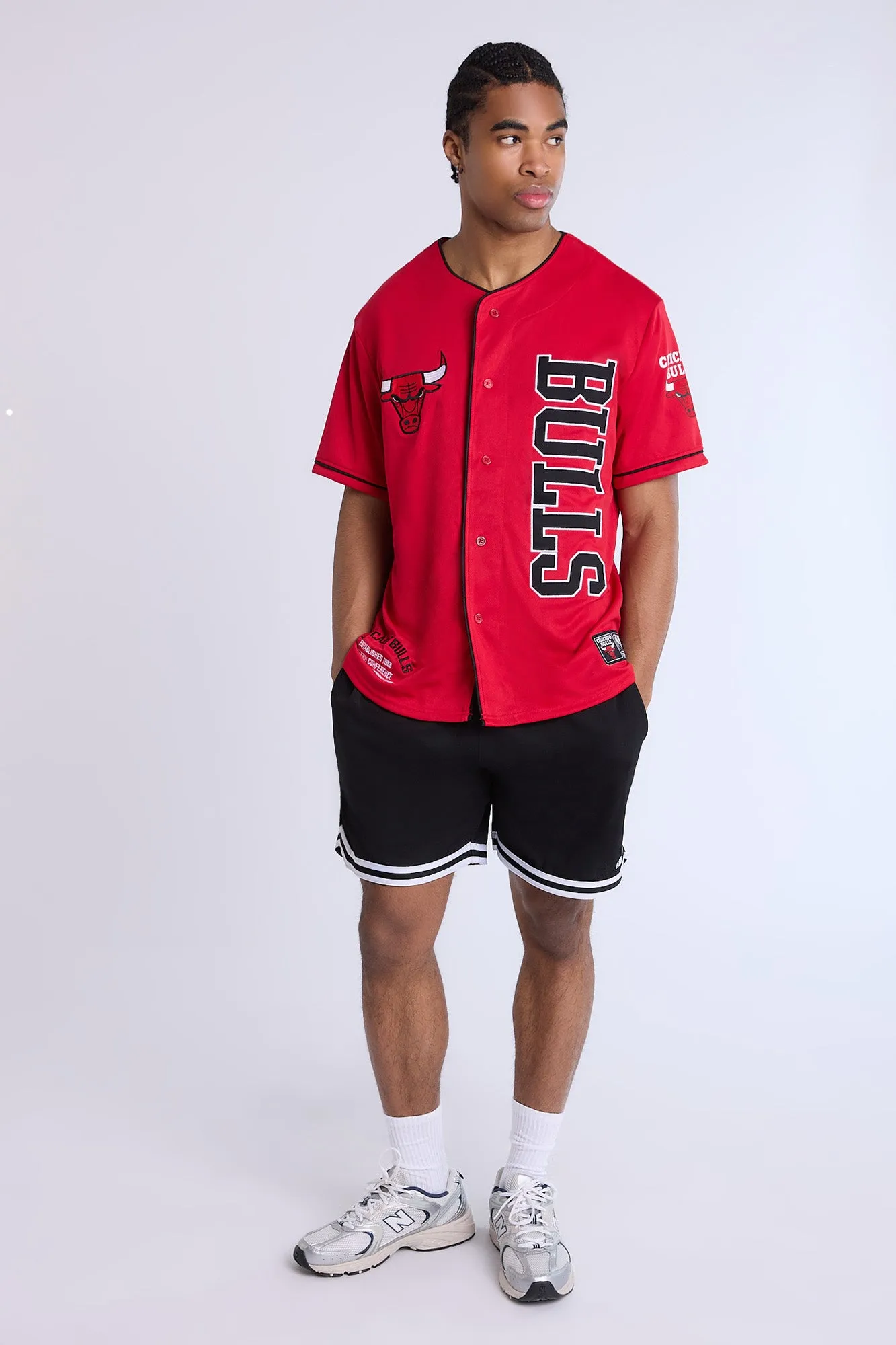 Maillot en maille Chicago Bulls homme