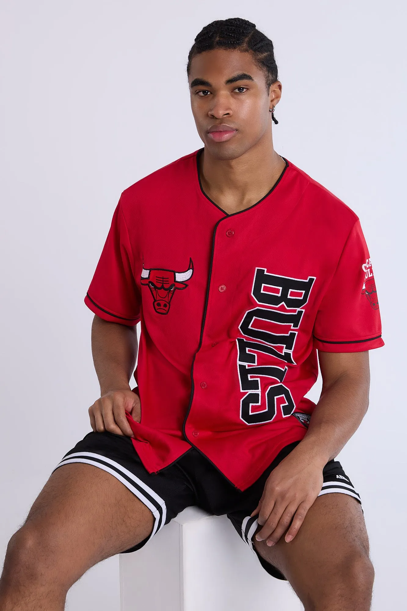 Maillot en maille Chicago Bulls homme
