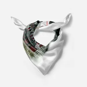 Mary Queen of Scots 100% Silk Square Scarf