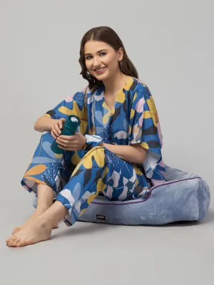Modern Garden Kaftan Set