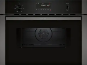NEFF N50 C1AMG84G0B Built In Combination Microwave Oven - Graphite