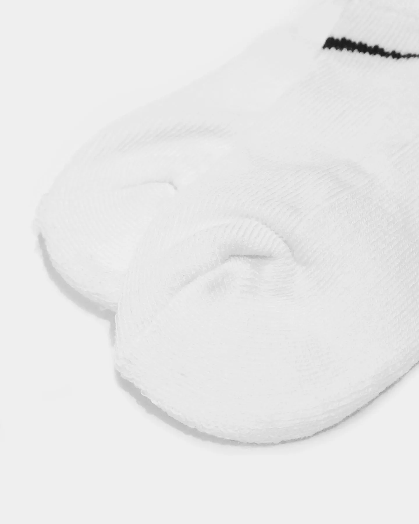 Nike Kids' Basic Pack No Show Socks 3 Pack White