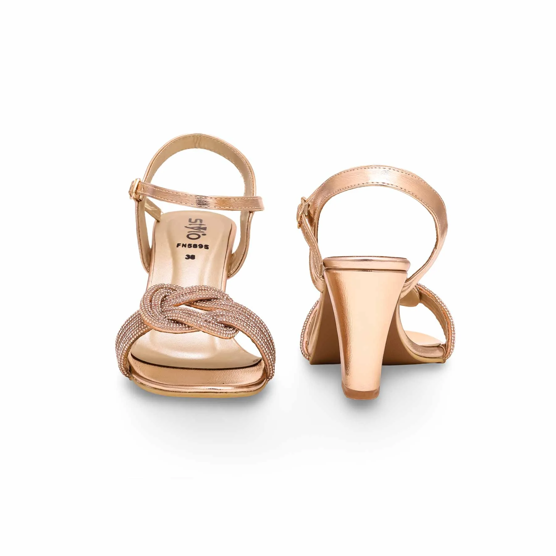 Peach Fancy Sandal FN5895