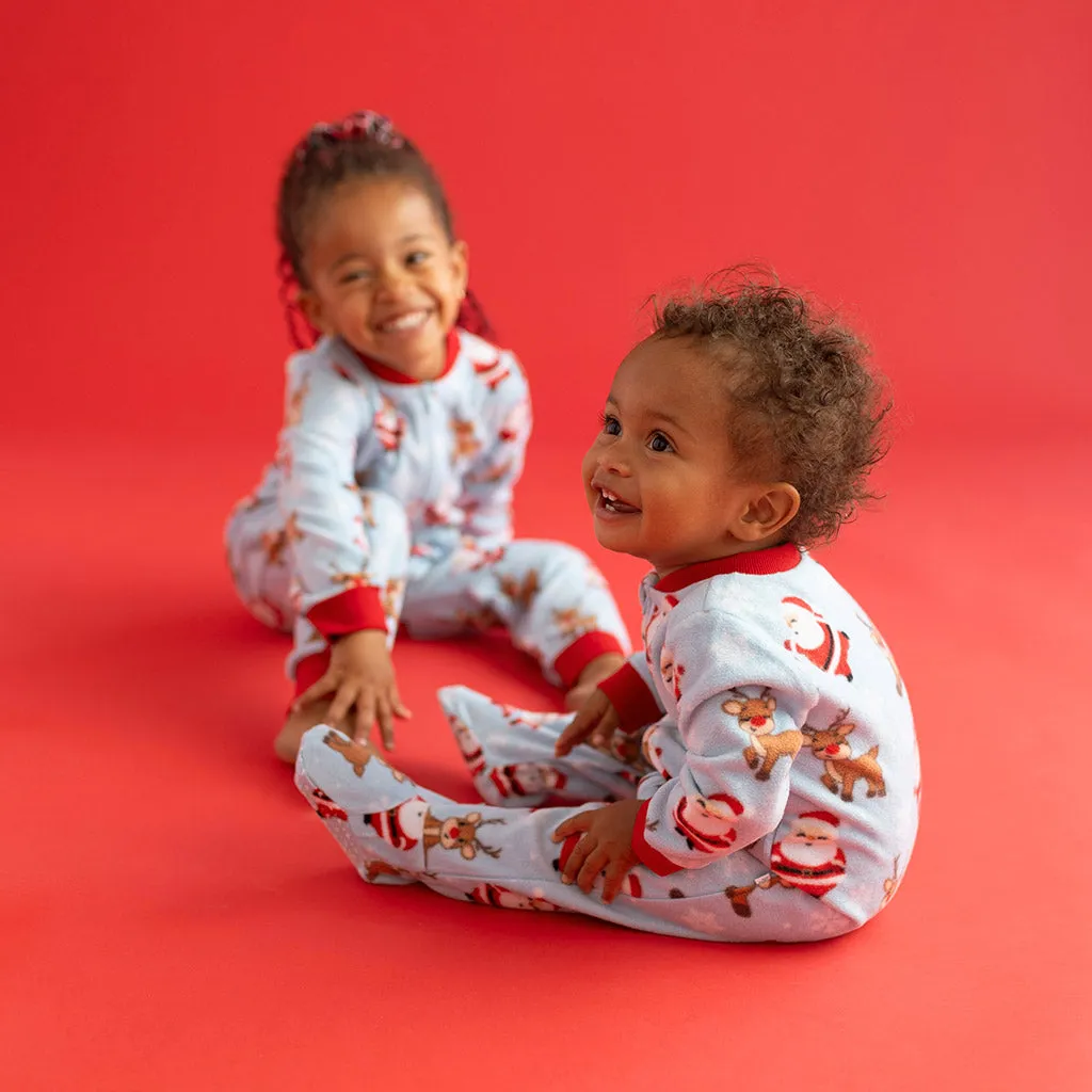 Pere Noel Microfleece Zippered One Piece