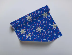 Personalised Merry Christmas Gift Wrapping Paper -Snow Flakes Theme