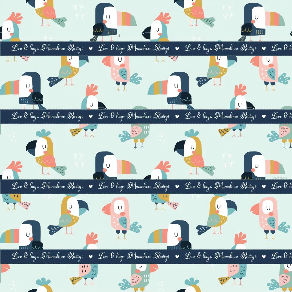 Personalised Wrapping Paper -  Taucan