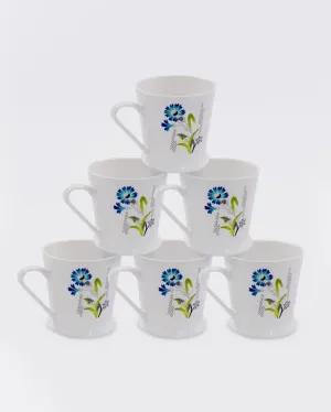 Peter Bone China Coffee Tea Cups | 175 ml | Set of 6