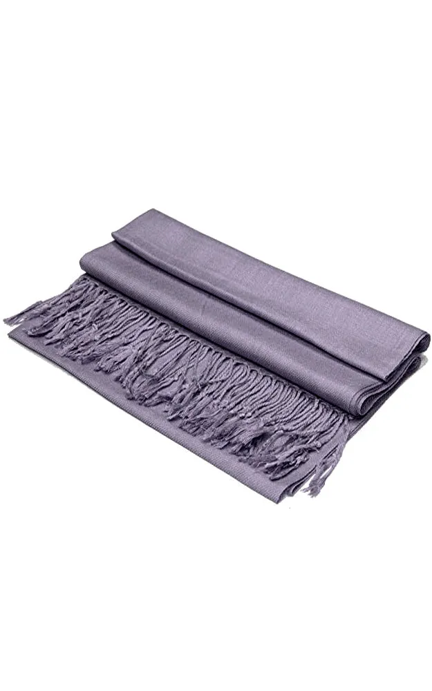 PP001-35 Dim Grey Pashmina Scarf