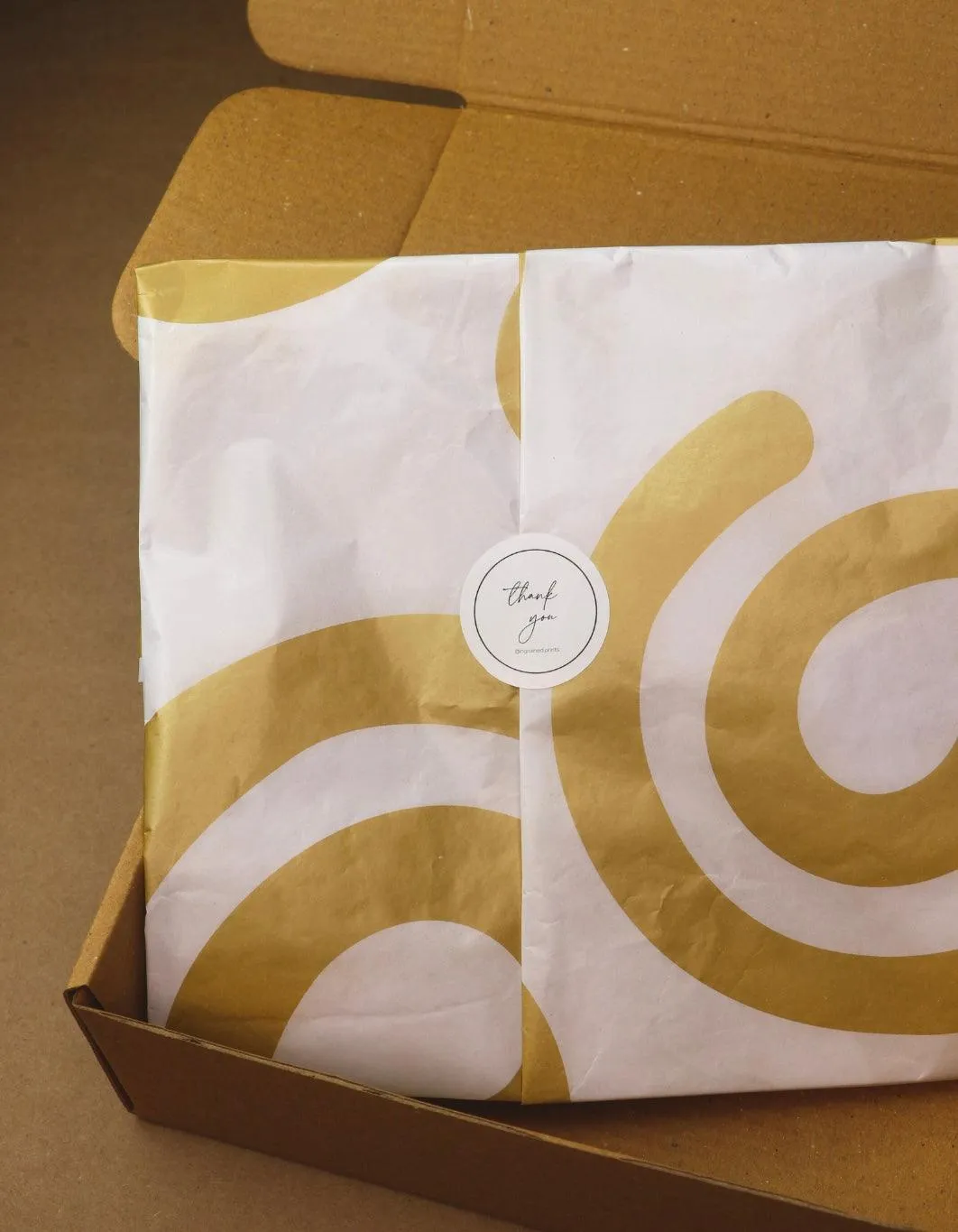 Printed Butter Paper (5x10 inches)