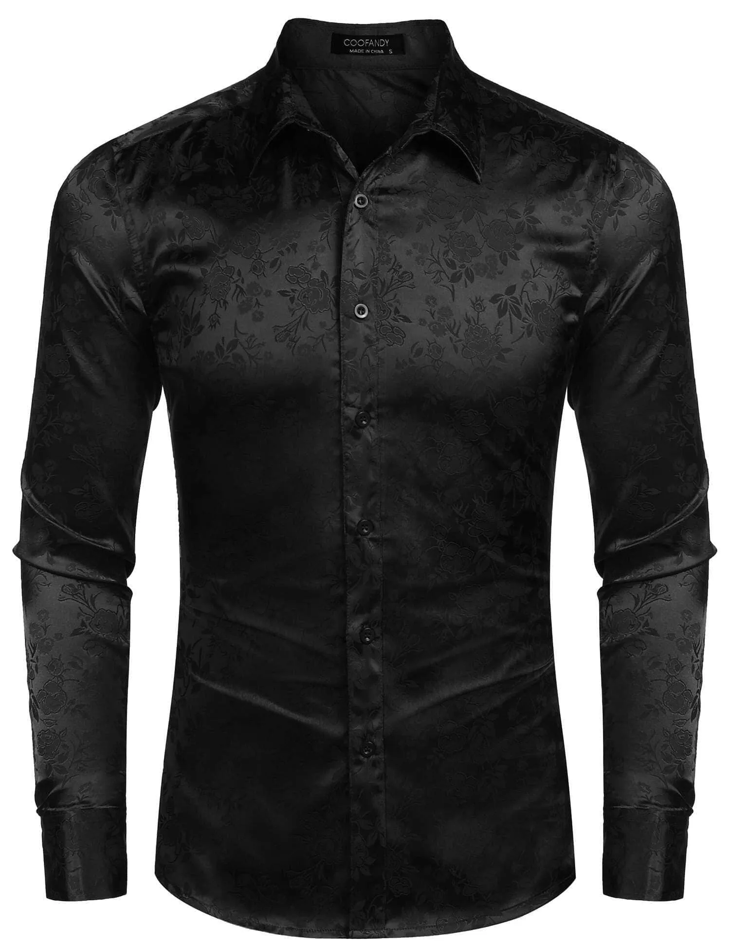Rose Printed Dress Shirts (US Only)