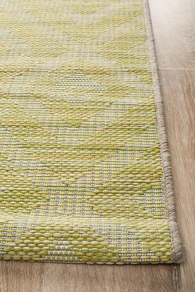 Rug Culture Terrace 5504 Green Runner Rug