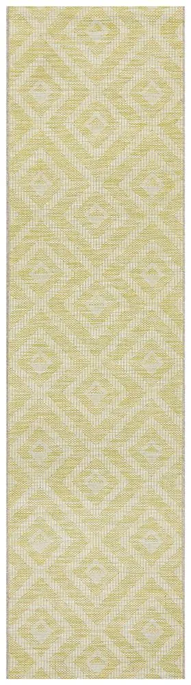 Rug Culture Terrace 5504 Green Runner Rug