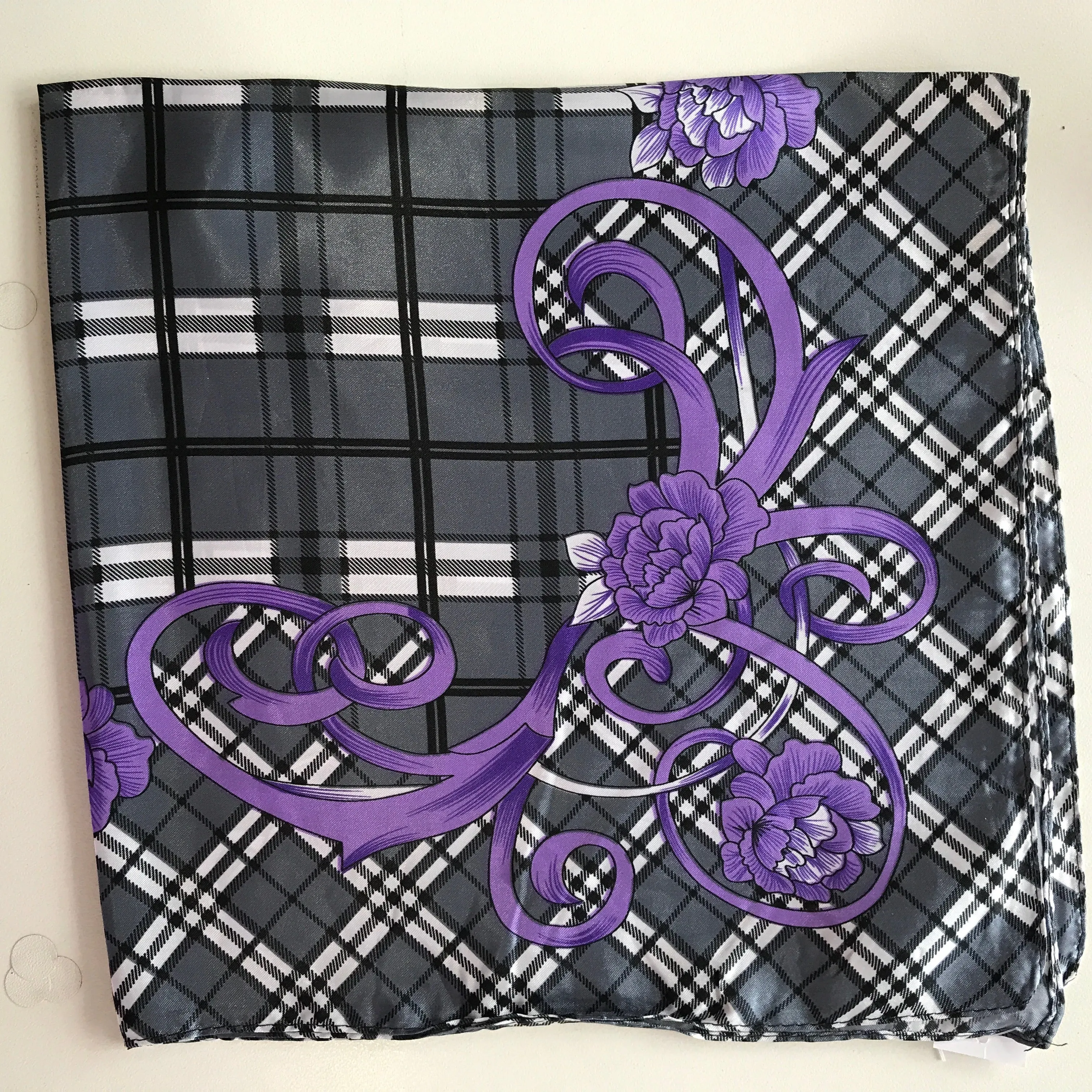 Scarf • Patterned Square Neck Scarf