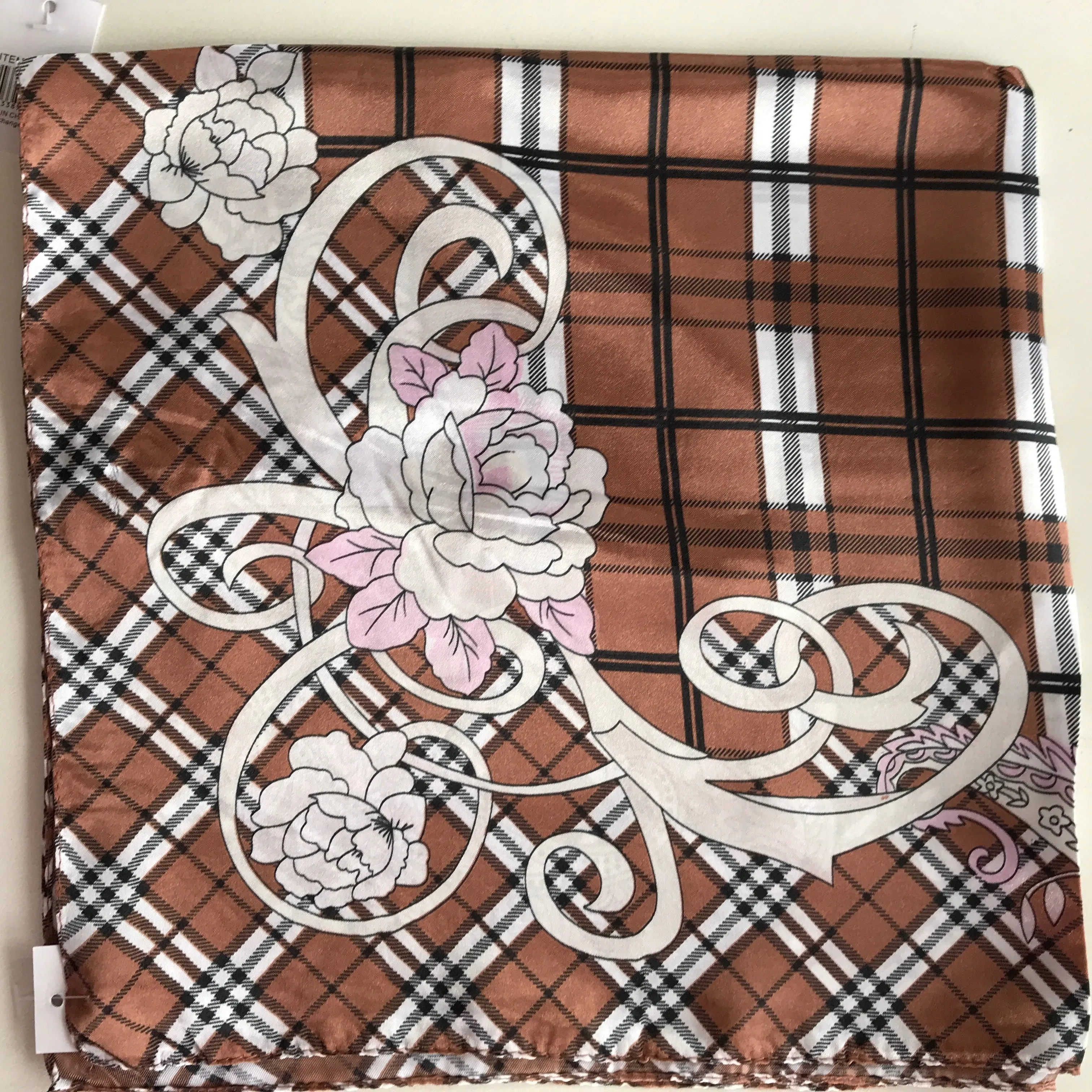 Scarf • Patterned Square Neck Scarf