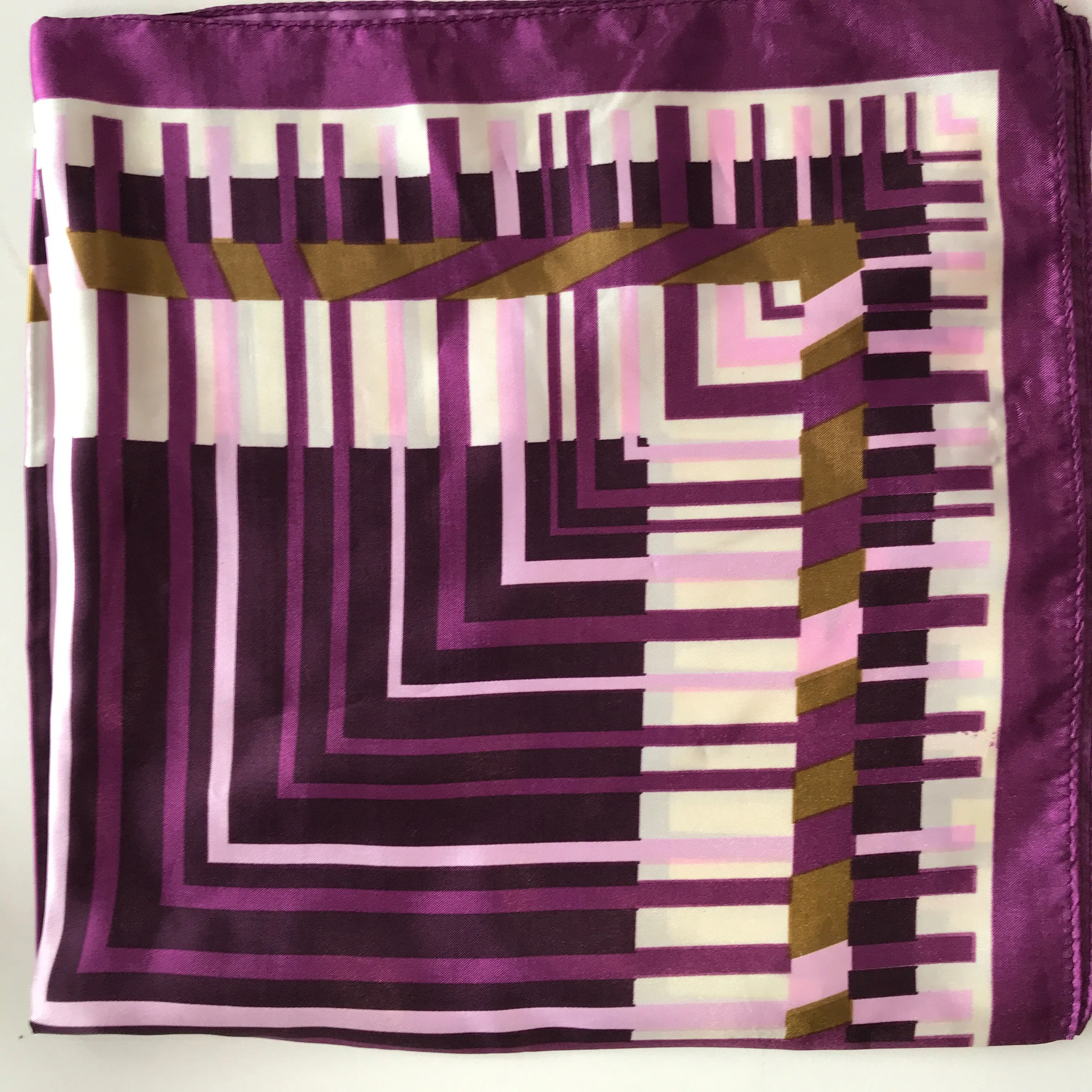 Scarf • Patterned Square Neck Scarf
